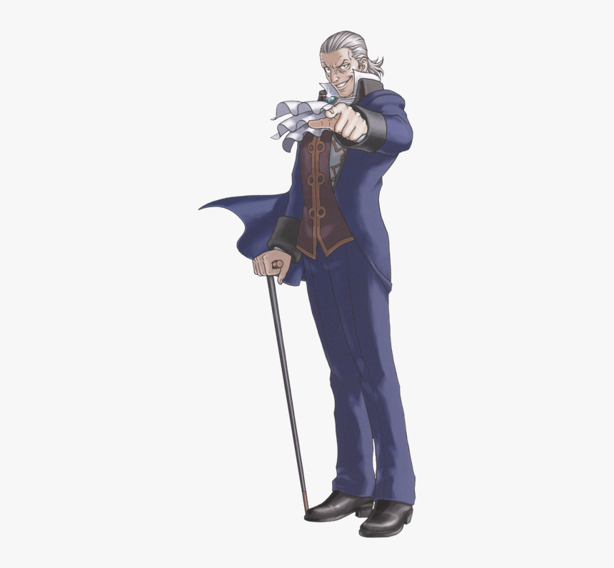 Manfred Von Karma Ace Attorney, HD Png Download, Free Download