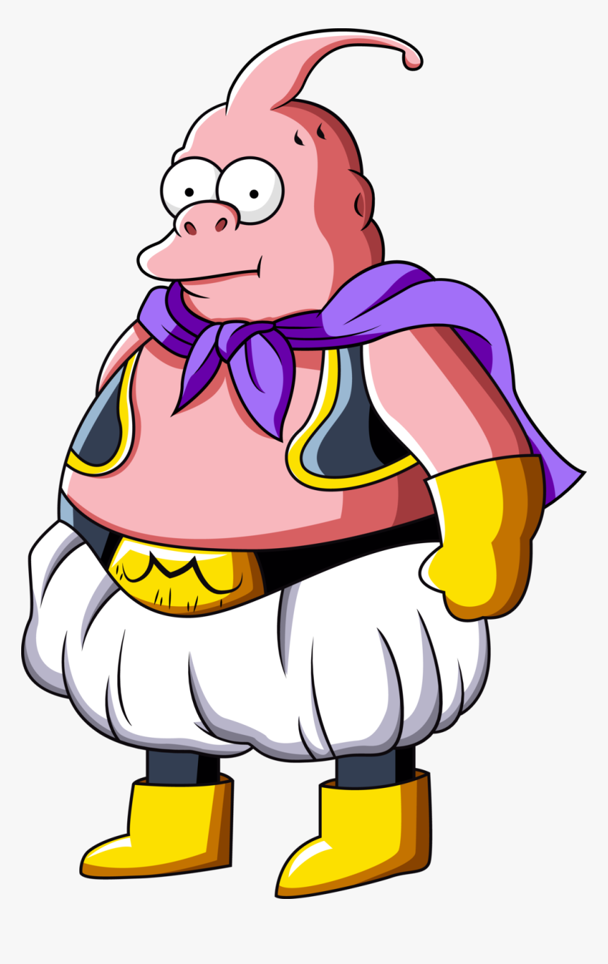 *fans De Kid Majin Buu* - Homer Majin Buu, HD Png Download, Free Download