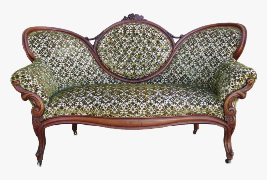 Victorian Couch Png - Victorian Furniture Png, Transparent Png, Free Download