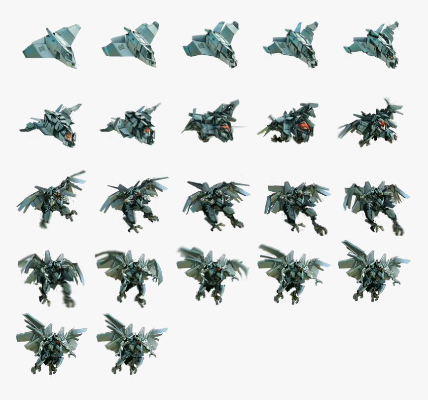 Flying Decepticon Drone - Fighter Aircraft, HD Png Download, Free Download