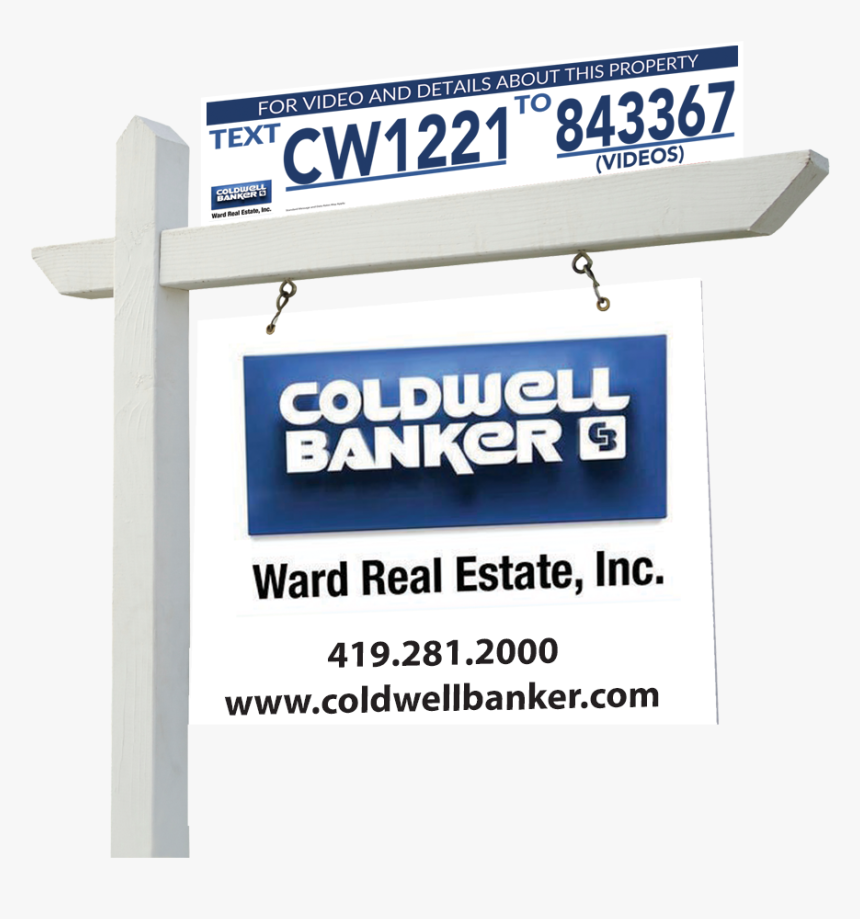 Coldwell Banker Ward Real Estate, Inc - Signage, HD Png Download, Free Download