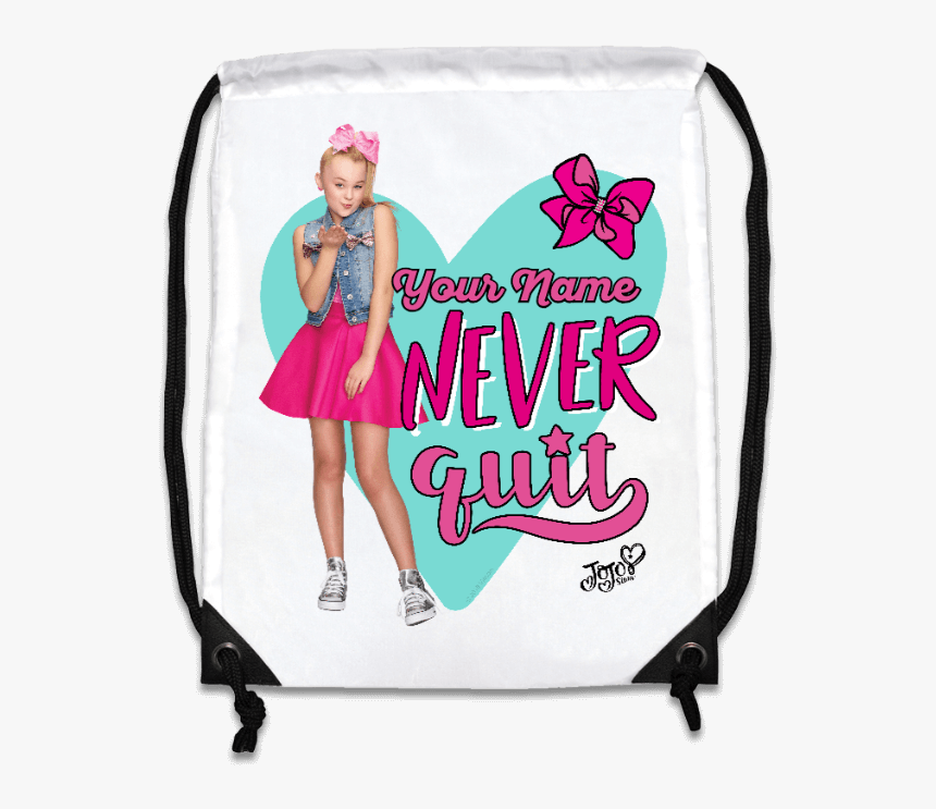 Jojo Siwa Personalised Gym Bag - Jojo Siwa Be You Transparent Background, HD Png Download, Free Download