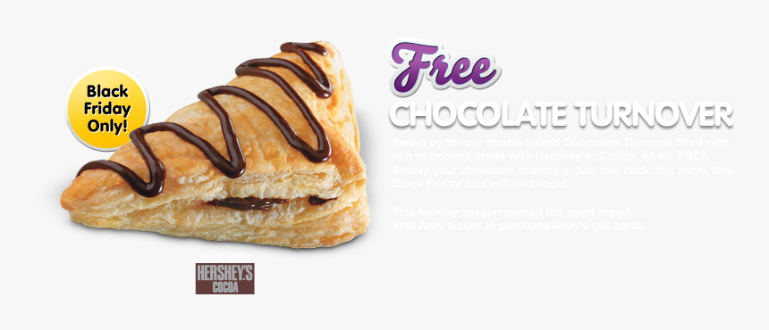 Arby's Chocolate Turnover, HD Png Download, Free Download