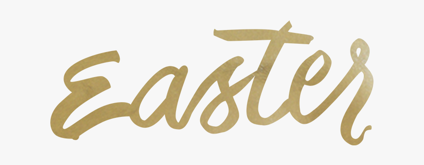 Easter Text Png - Easter Service Png, Transparent Png, Free Download