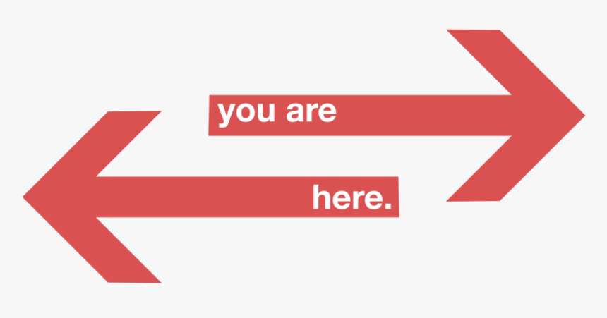 You Are Here Title 1-19 - Graphic Design, HD Png Download, Free Download
