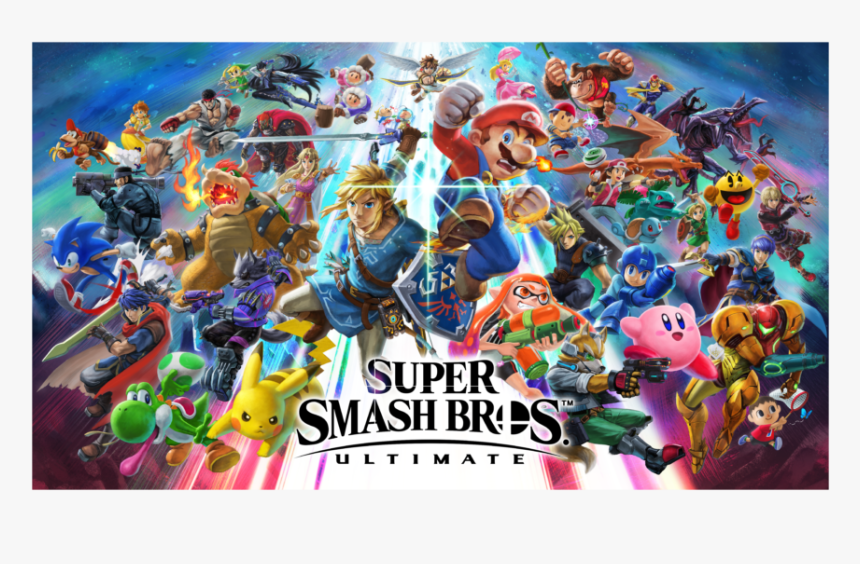 Super Smash Bros Ultimate Poster, HD Png Download, Free Download