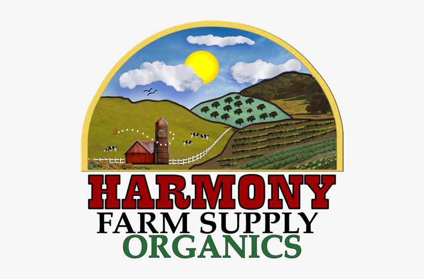 Harmony Logo Organics Transparent Small - Poster, HD Png Download, Free Download