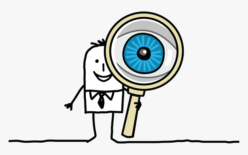 Pair Clipart Service Business - Eye Check Up Cartoon, HD Png Download, Free Download