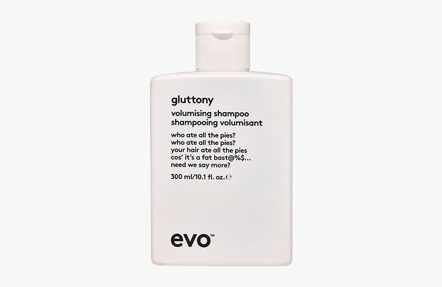 Gluttony Volumising Shampoo - Evo Bride Of Gluttony Shampoo, HD Png Download, Free Download