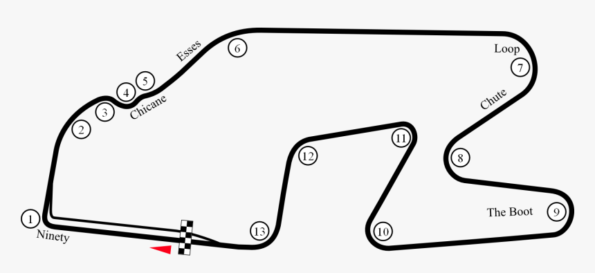 The Formula 1 Wiki - Watkins Glen Scheckter Chicane, HD Png Download, Free Download