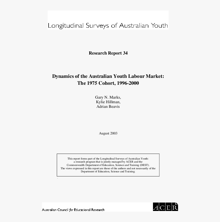 Australian Council For Educational Research, HD Png Download, Free Download