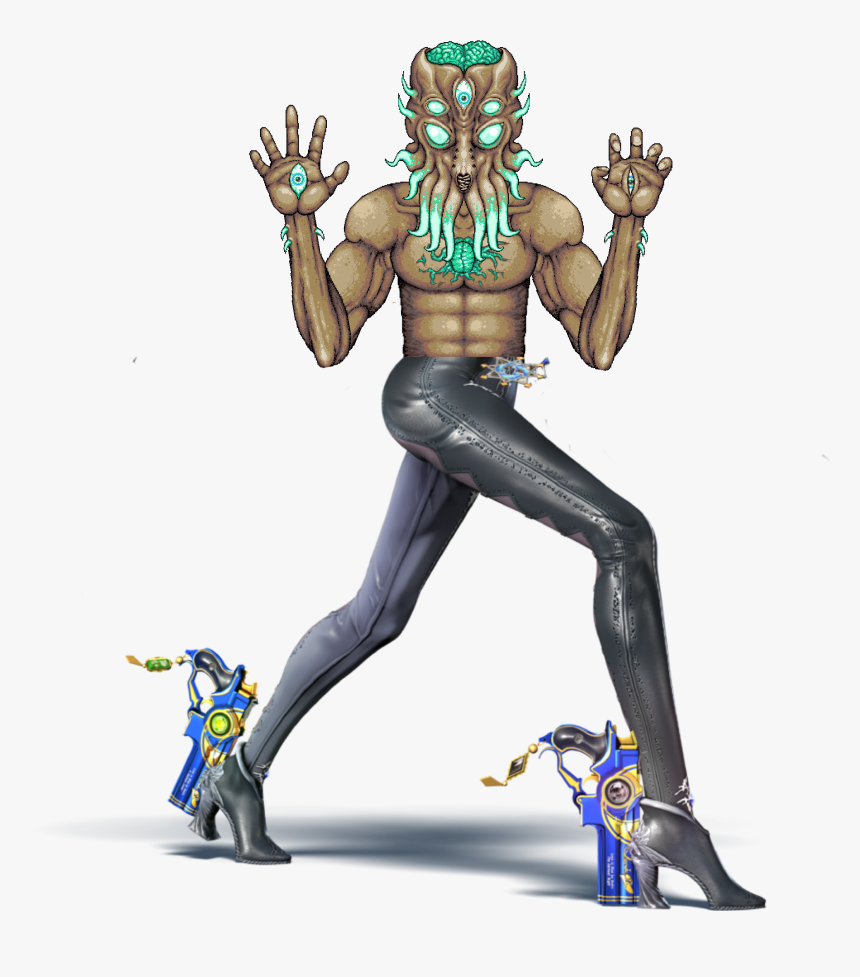 Terraria Moon Lord With Legs, HD Png Download - kindpng.