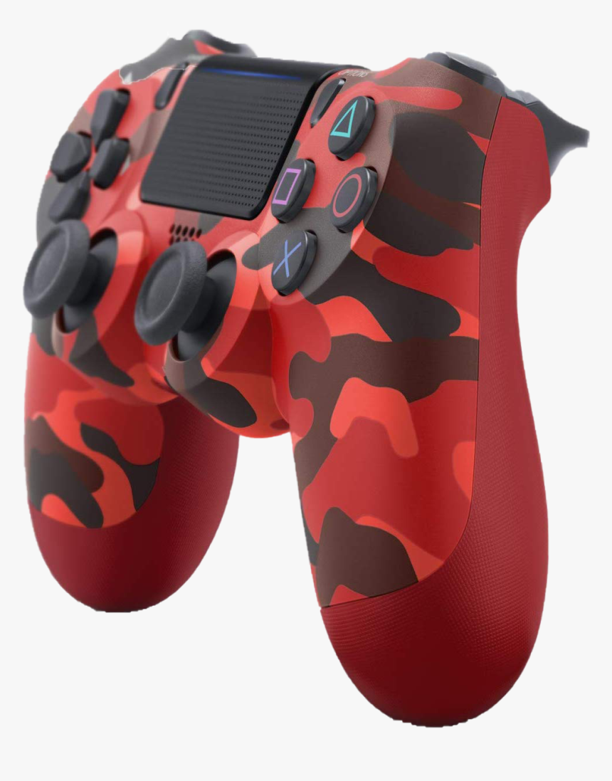 Playstation 4 Controller Red Camo, HD Png Download, Free Download