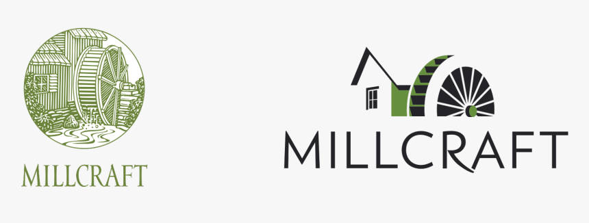 Millcraft Logo Branding Before And After - Millcraft Paper, HD Png Download, Free Download