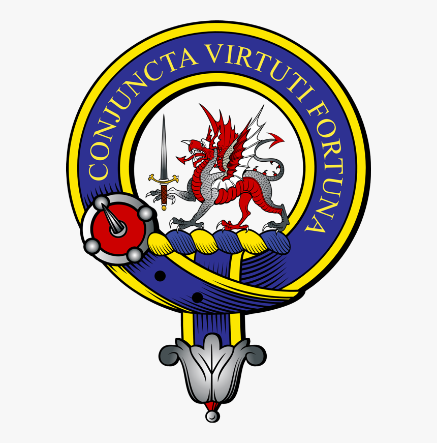 Macbeth Clan Crest Motto - Mcallister Clan Coat Of Arms, HD Png Download, Free Download