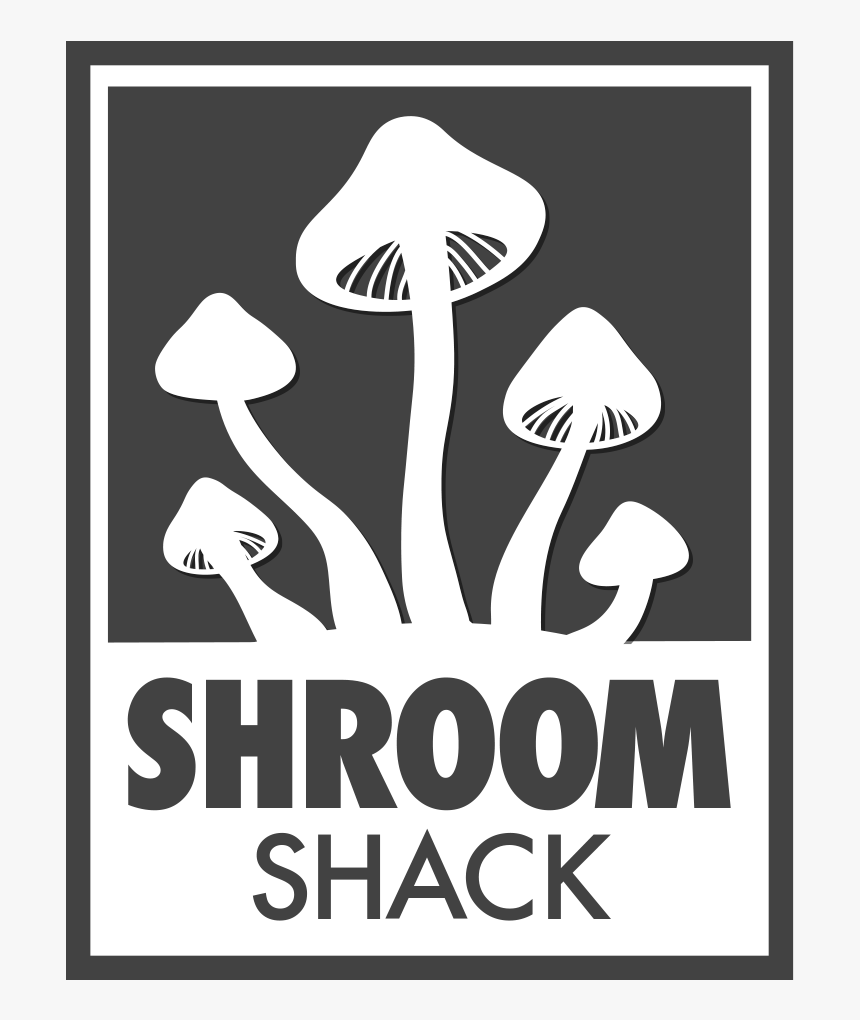 Shroom Shack Logo Graphic Design - Shiitake, HD Png Download, Free Download