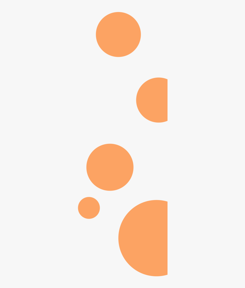 Ff6b00 - Orange - Faded - Circles - Right 02 01 Copy, HD Png Download, Free Download
