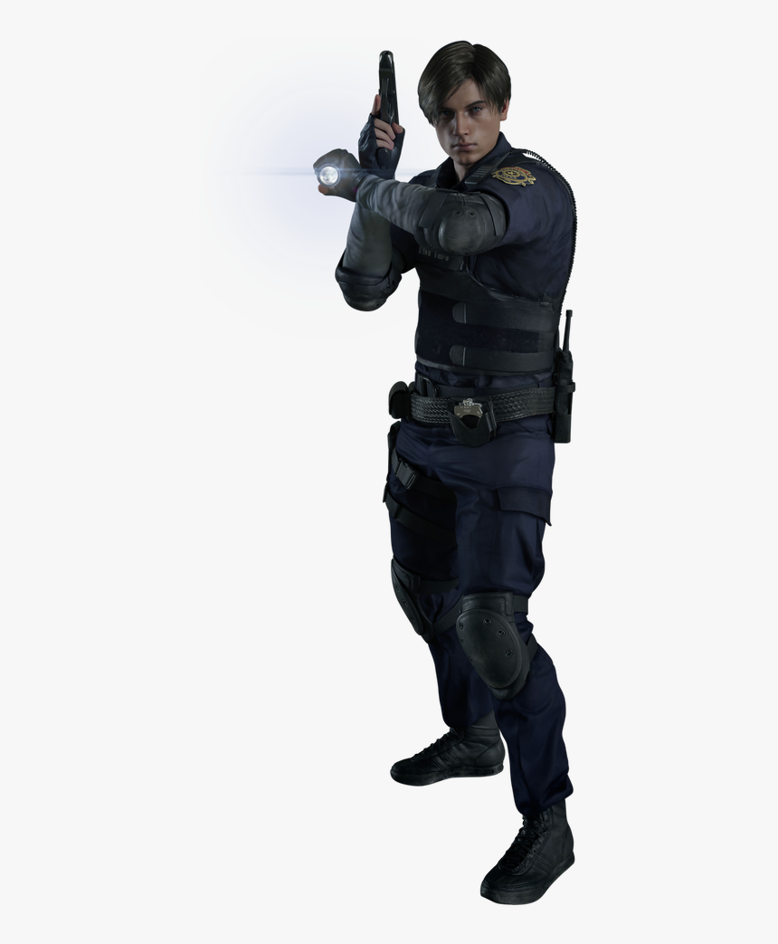 Resident Evil 2 Remake Leon Resized Leon S Kennedy Png Transparent Png Kindpng