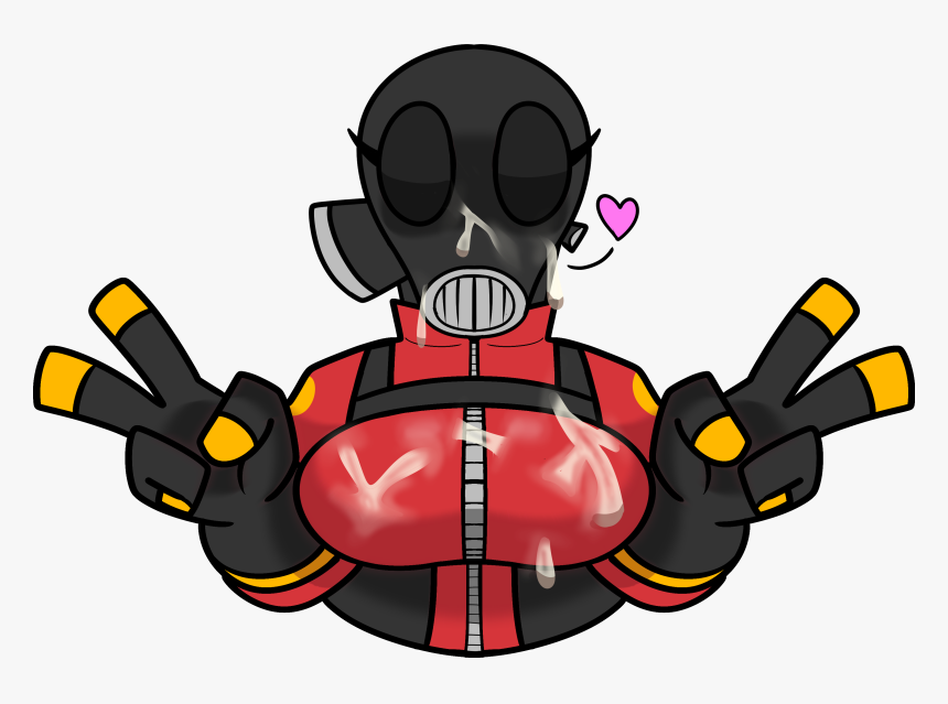 Fem Pyro Peace - Tf2 Fem Pyro, HD Png Download, Free Download