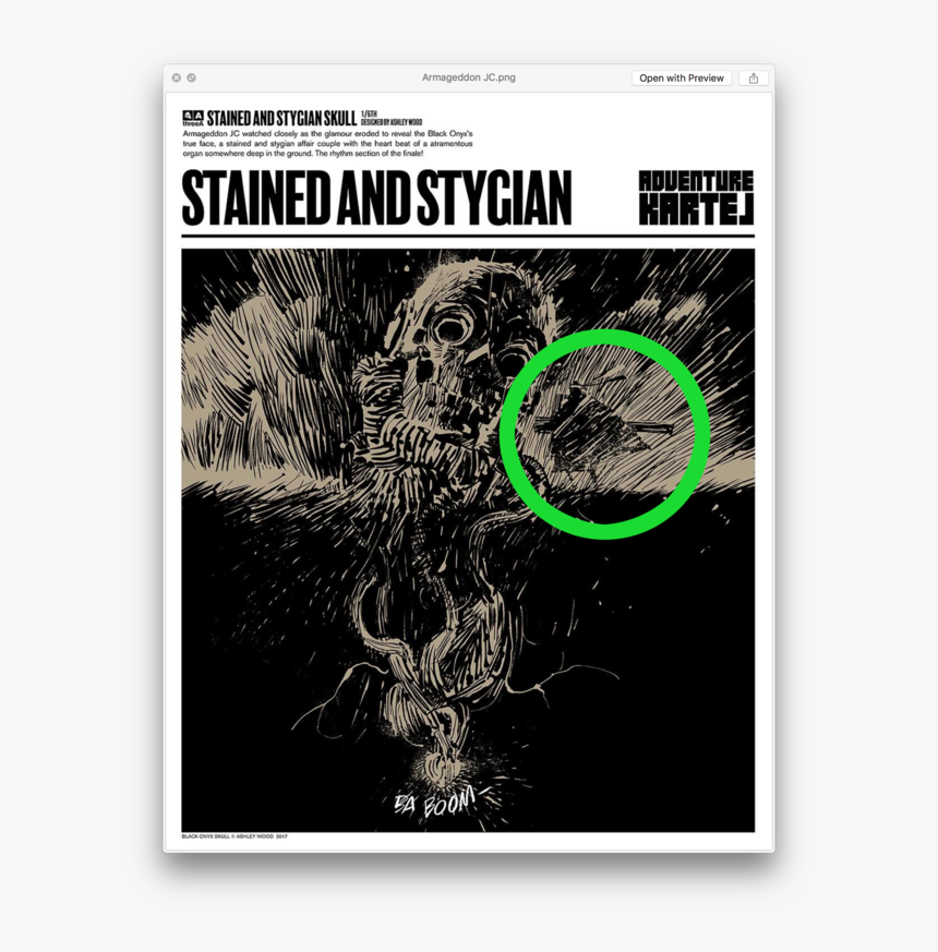 Page 4 Armageddonjc02 - Threea Stained And Stygian Skull, HD Png Download, Free Download