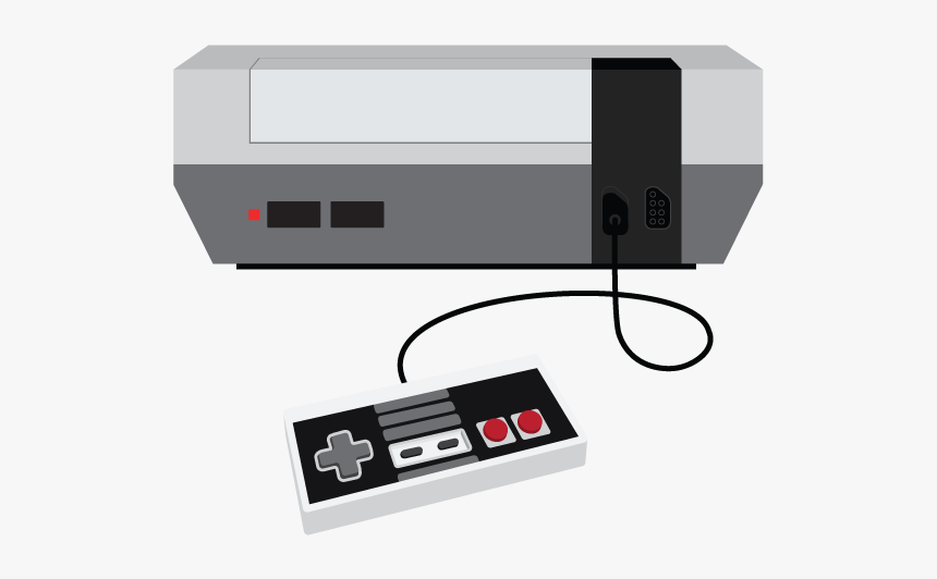 Nintendo Entertainment System Nes Illustration Old - Nes, HD Png Download, Free Download