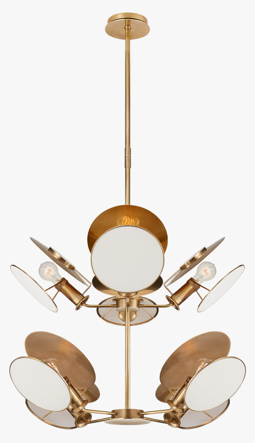 Osiris Reflector Chandelier By Visual Comfort Tob 5288, HD Png Download, Free Download