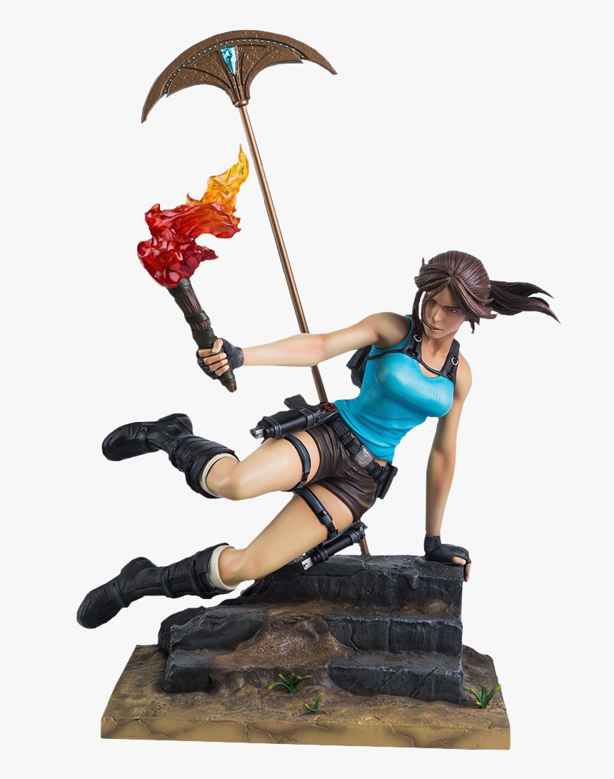 Lara Croft And The Temple Of Osiris - Statue Lara Croft, HD Png Download, Free Download