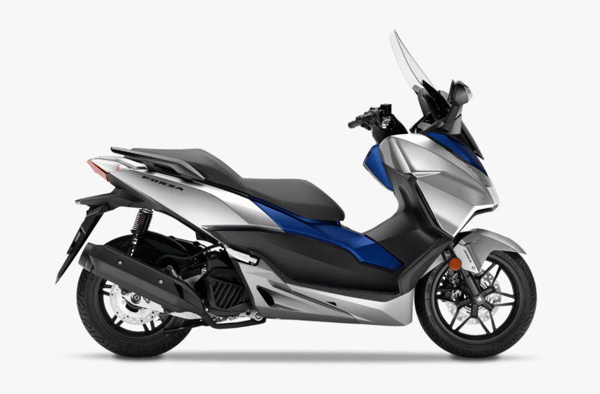 Honda Forza 125 Scooter Silver Blue Colour - Honda Forza 125 2019, HD Png Download, Free Download
