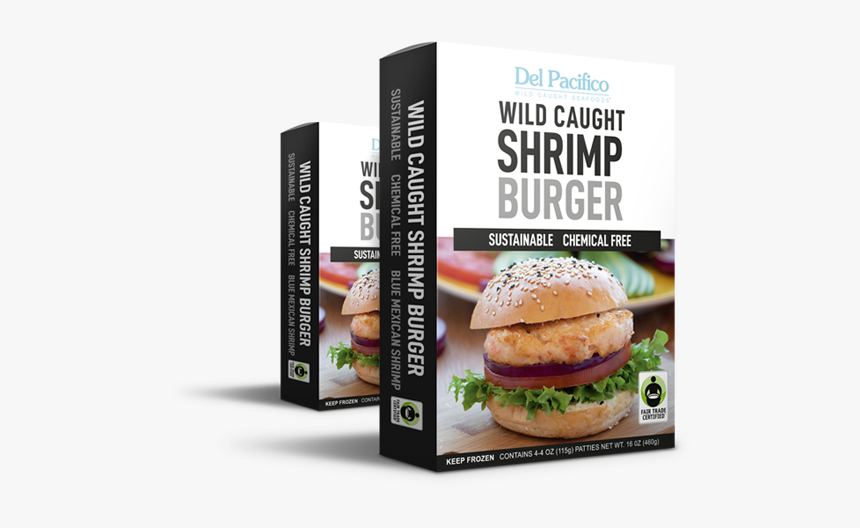 Burger Shrimp - Veggie Burger, HD Png Download, Free Download