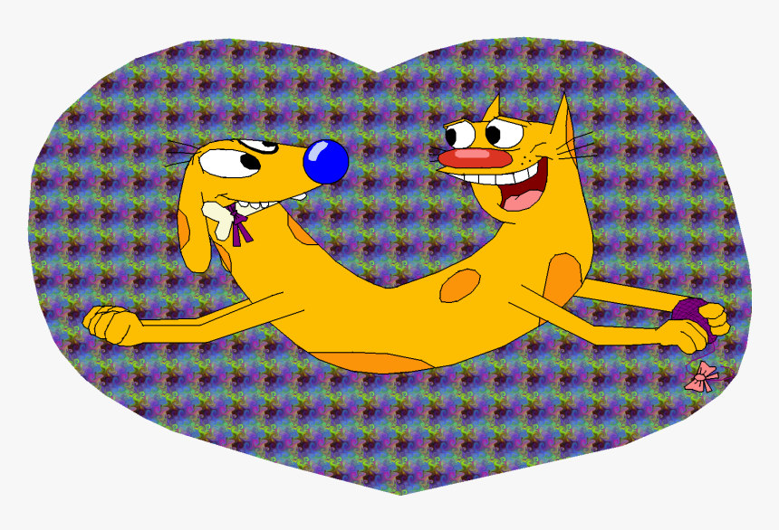 Catdog Love - Catdog In Love, HD Png Download, Free Download