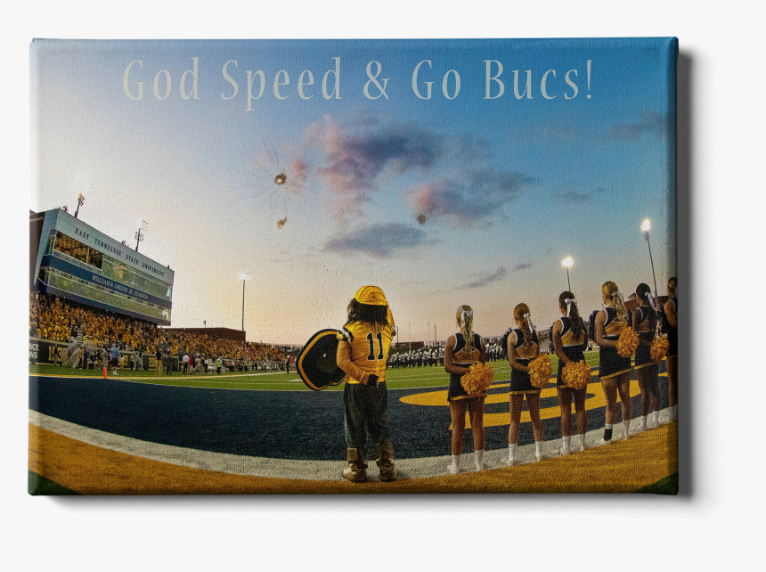 God Speed & Go Bucs - East Tennessee State University, HD Png Download, Free Download