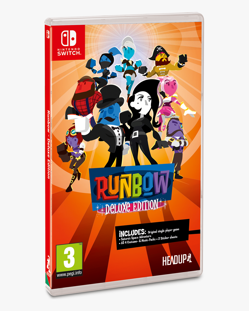 Runbow Deluxe Edition Nintendo Switch, HD Png Download, Free Download