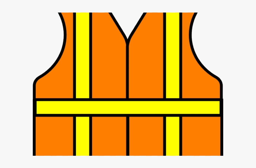 Construction Clipart Jacket Vest Icon Transparent Png - Transparent Safety Vest Clipart, Png Download, Free Download