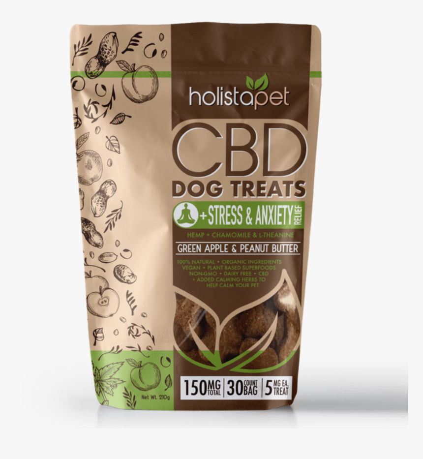 Stress & Anxiety Relief Dog Treats - Cbd Dog Treats, HD Png Download, Free Download