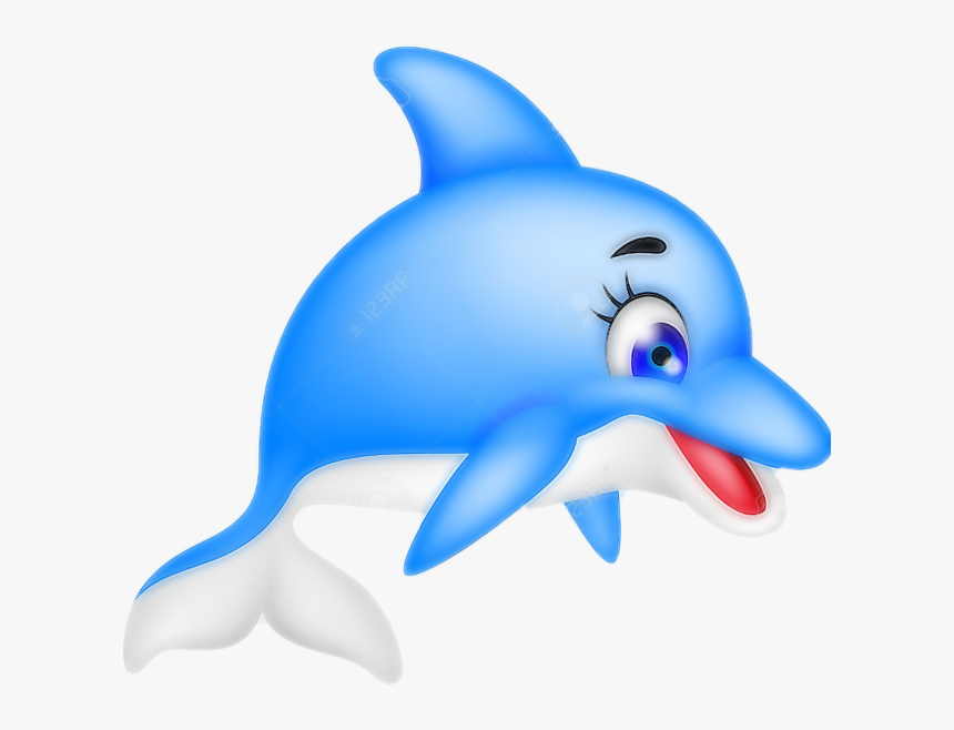 #delfín #dolphin #kawaii - Animadas De Un Delfin, HD Png Download, Free Download
