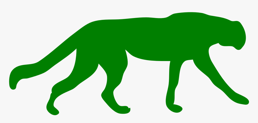 Free Cheetah Silhouette, HD Png Download, Free Download