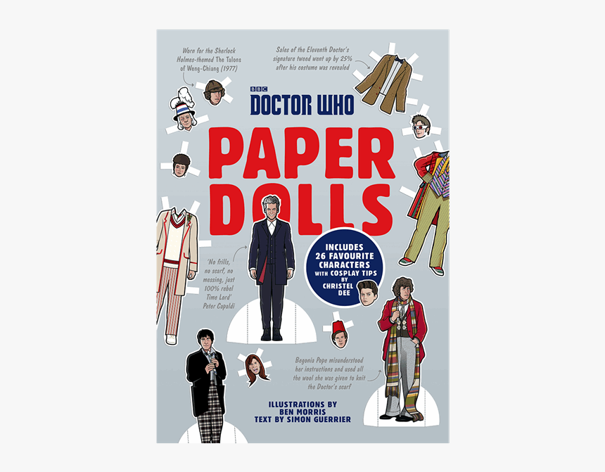 Doctor Who Paper Dolls, HD Png Download, Free Download