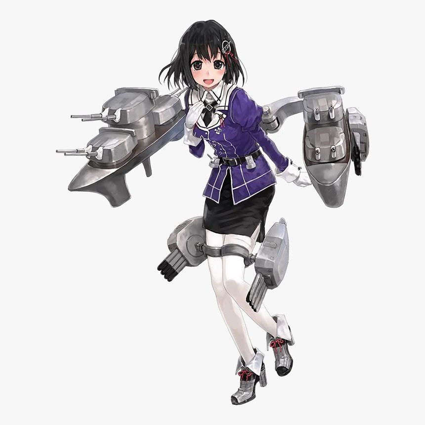 194 - Haguro Kancolle, HD Png Download, Free Download