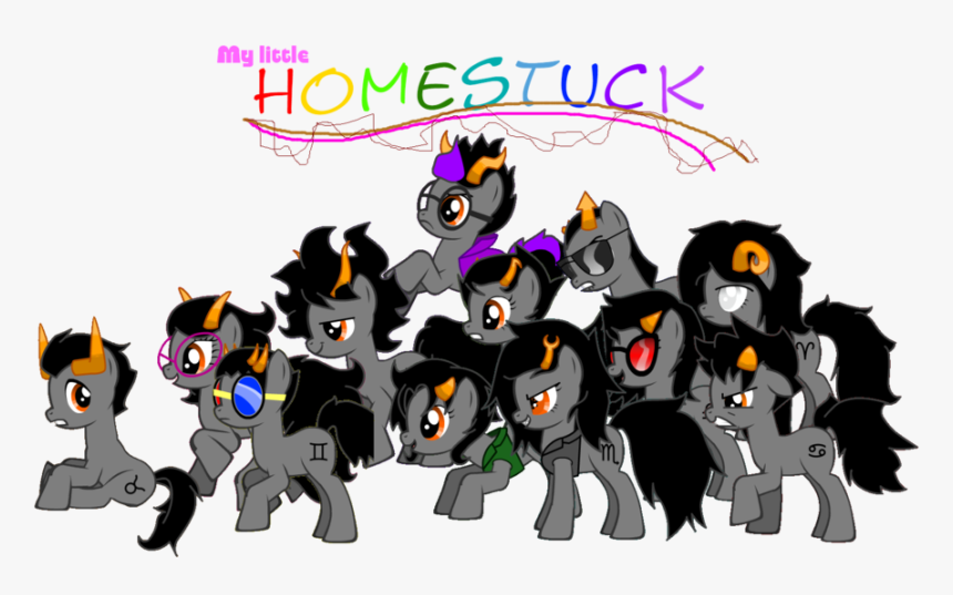 Dey All Ponys - Cartoon, HD Png Download, Free Download