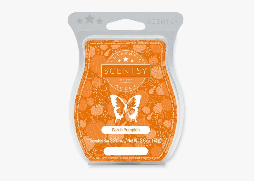 Porch Pumpkin Scentsy Bar - Pumpkin Cinnamon Swirl Scentsy, HD Png Download, Free Download