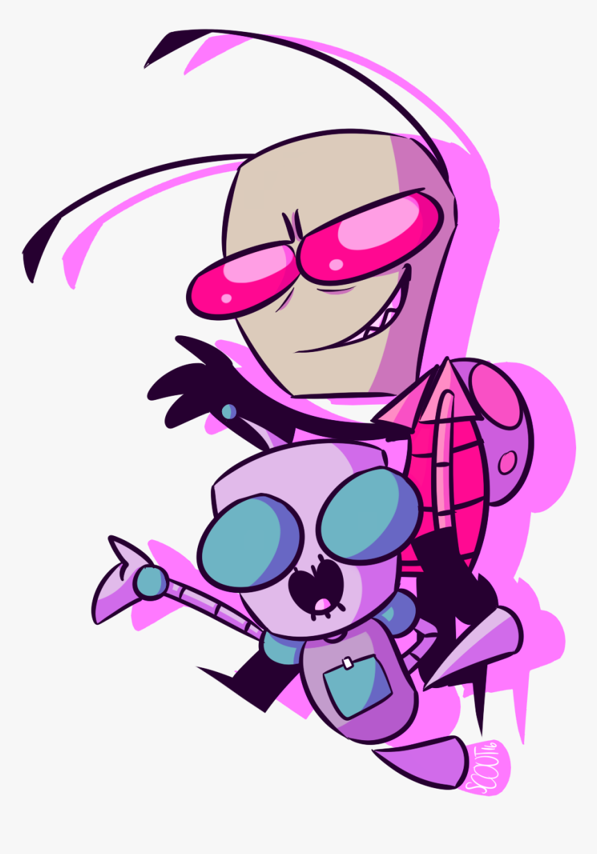 Art By Scoutkln On Tumblr Invader Zim Characters, Body - Invader Zim Art, HD Png Download, Free Download