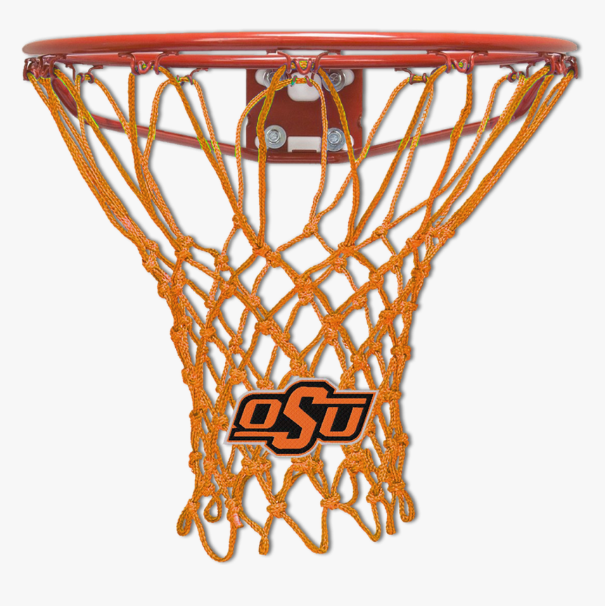 Oklahoma State University Basketball Net - Basketball Hoop Png Png, Transparent Png, Free Download