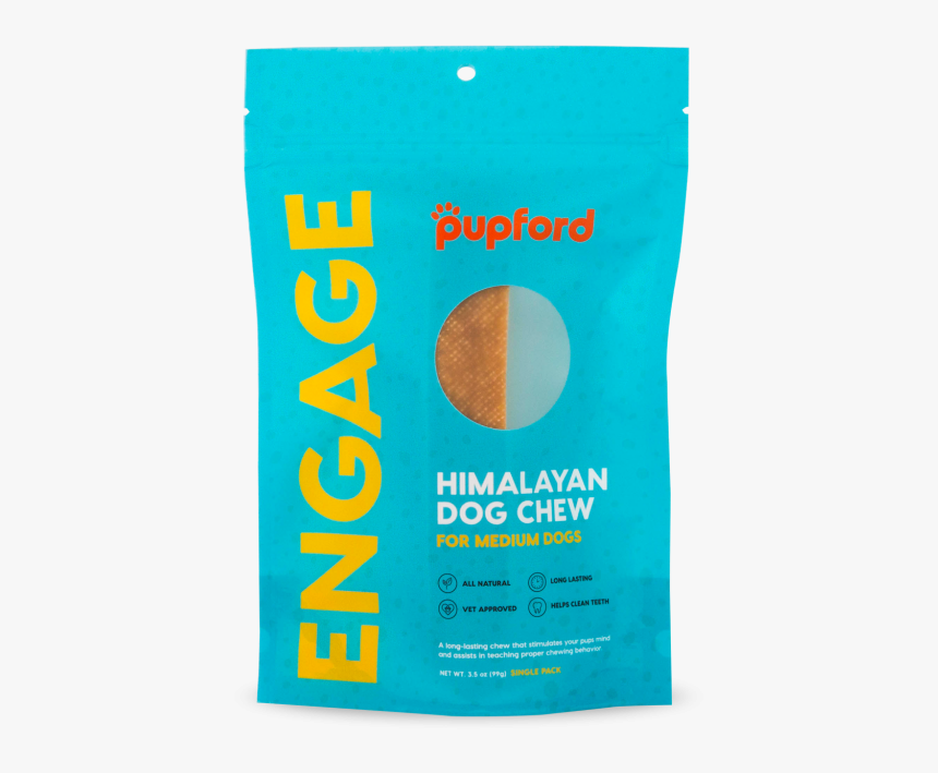 Himalayan Dog Chew Medium Size Single Pack - Packaging And Labeling, HD Png Download, Free Download