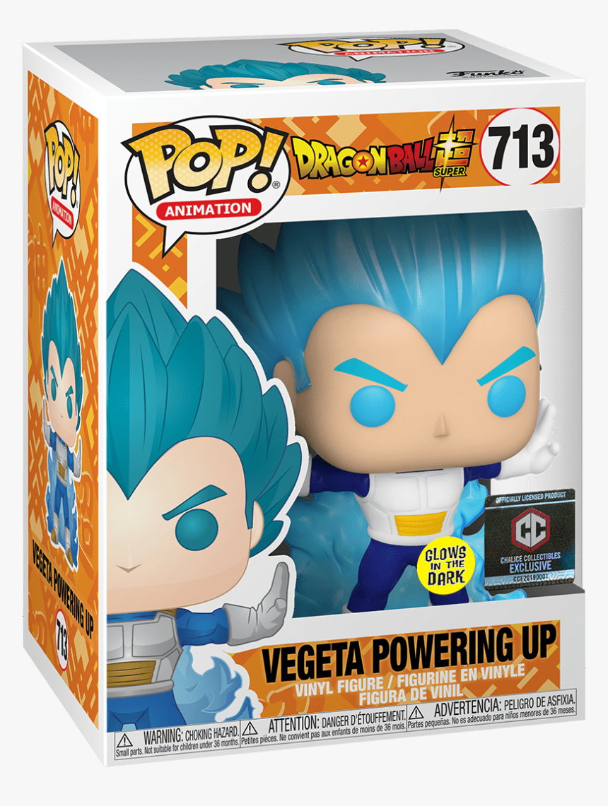 Vegeta Powering Up Pop, HD Png Download, Free Download