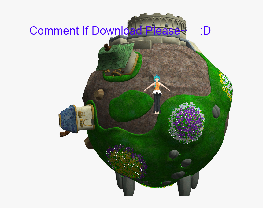 Home Planet Stage - Super Mario Galaxy Planet, HD Png Download, Free Download
