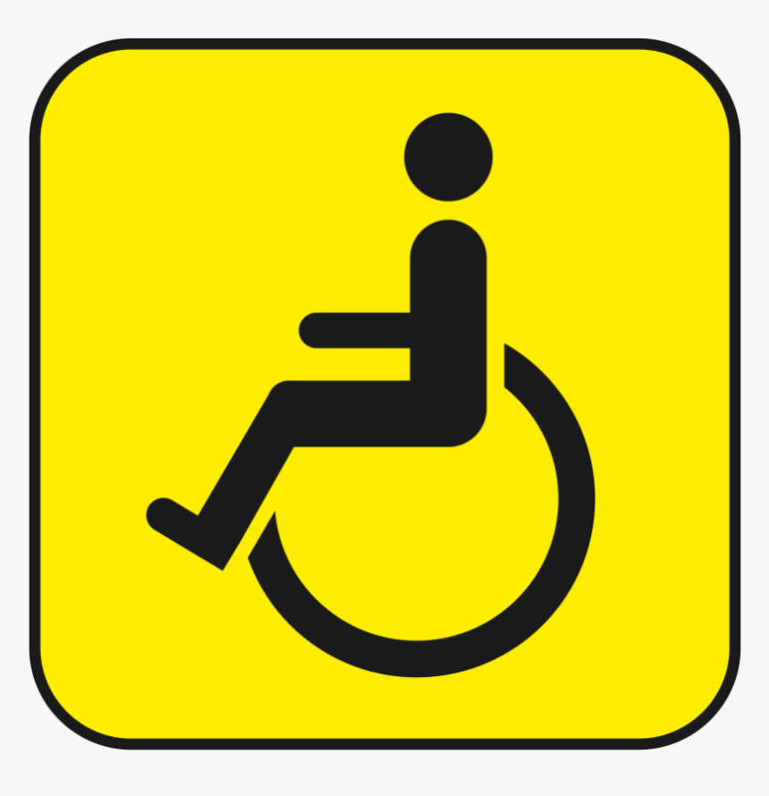Disabled Handicap Symbol Png - Wheelchair Darts, Transparent Png, Free Download