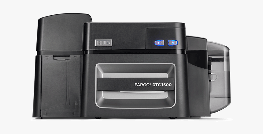 How To Load The Dtc1500 Print Ribbon - Fargo Dtc1500 Id Card Printer, HD Png Download, Free Download