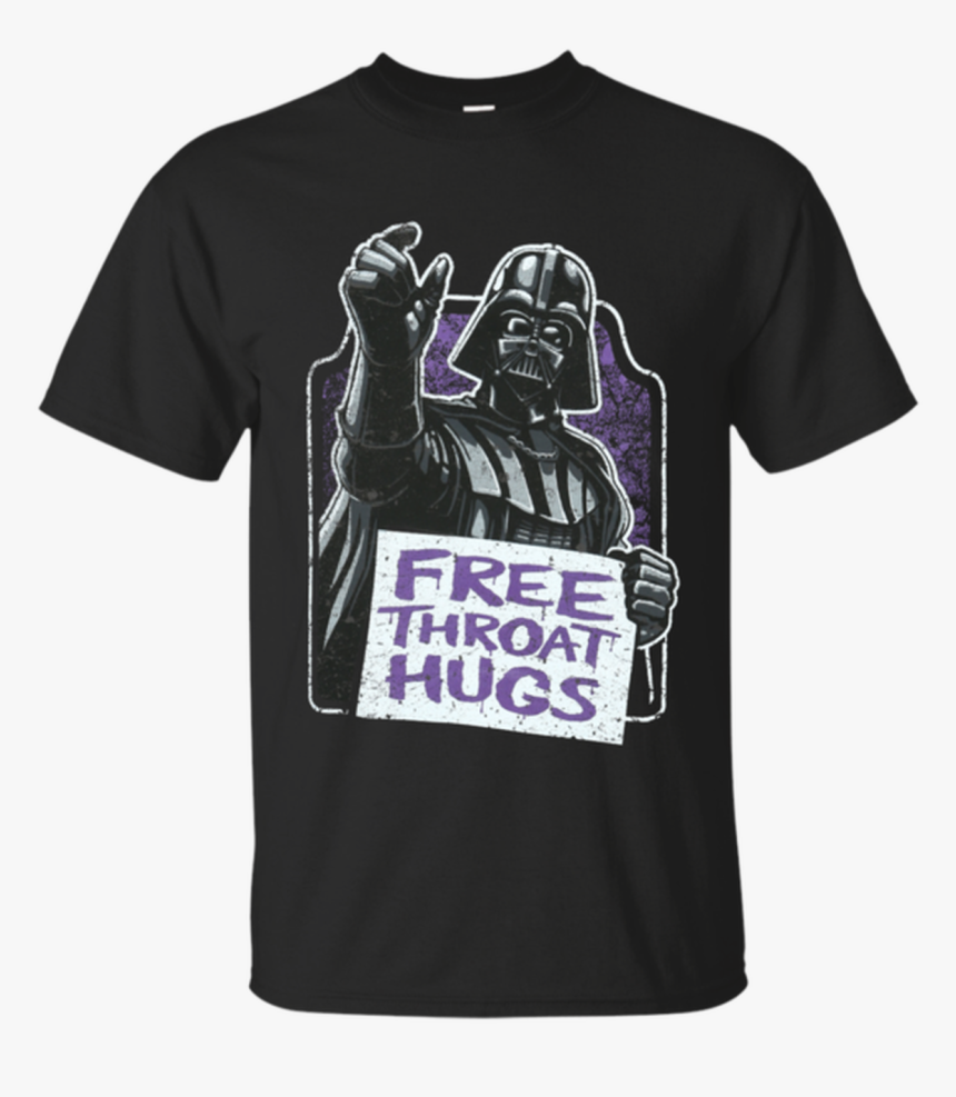 Funkyteestore Star Wars Darth Vader Free Throat Hugs - Star Wars Darth Vader Free Throat Hugs, HD Png Download, Free Download