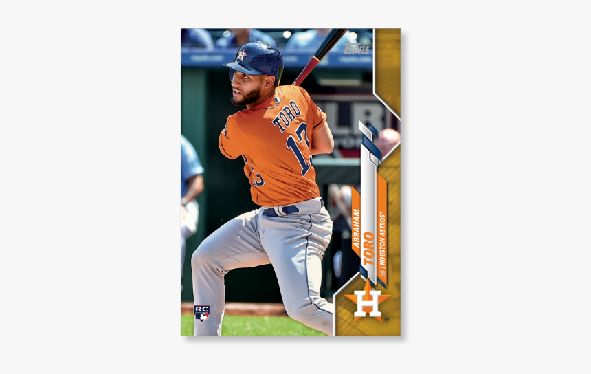 Abraham Toro 2020 Topps Series 1 Base Card Poster Gold - Houston Astros, HD Png Download, Free Download