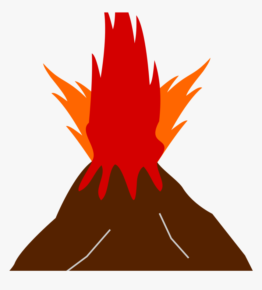 Volcano Clipart Fire - Vulcani Png, Transparent Png, Free Download